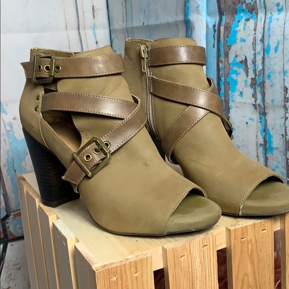 Fergalicious Shoes - Fergalicious open toe ankle boots